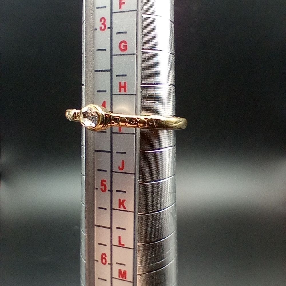 Solitaire king midas ring R256 - Picture 3 of 4